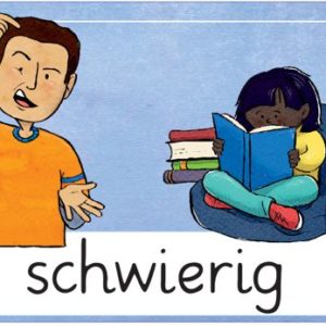 schwierig - schwer