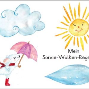 Mein Sonne-Wolke-Regen-Heft
