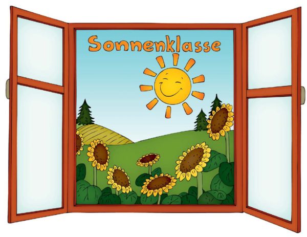 Türschild Sonnenklasse