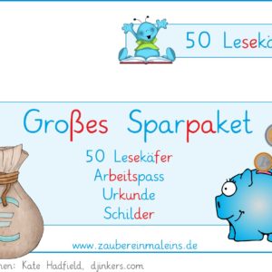 Das Lesekäfer Sparpaket