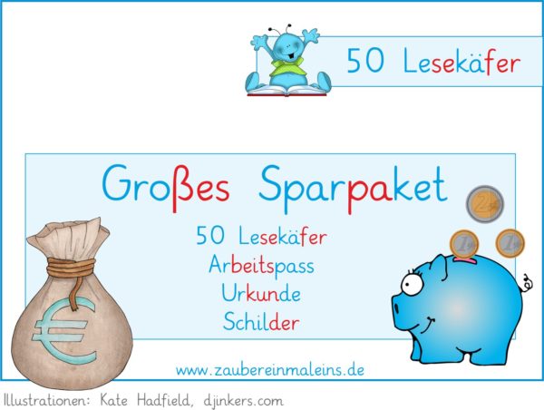Das Lesekäfer Sparpaket