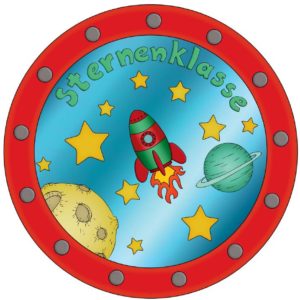 Türschild Sternenklasse