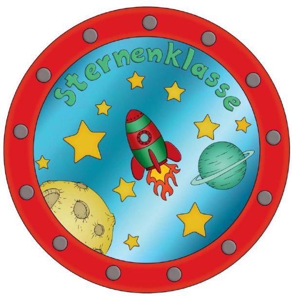 Türschild Sternenklasse