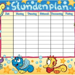Stundenplan Seepferdchen