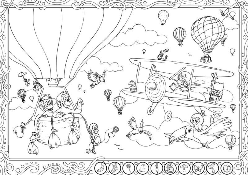 Affenstarke Ausmalbilder: Kreativer Spaß für Groß und Klein!