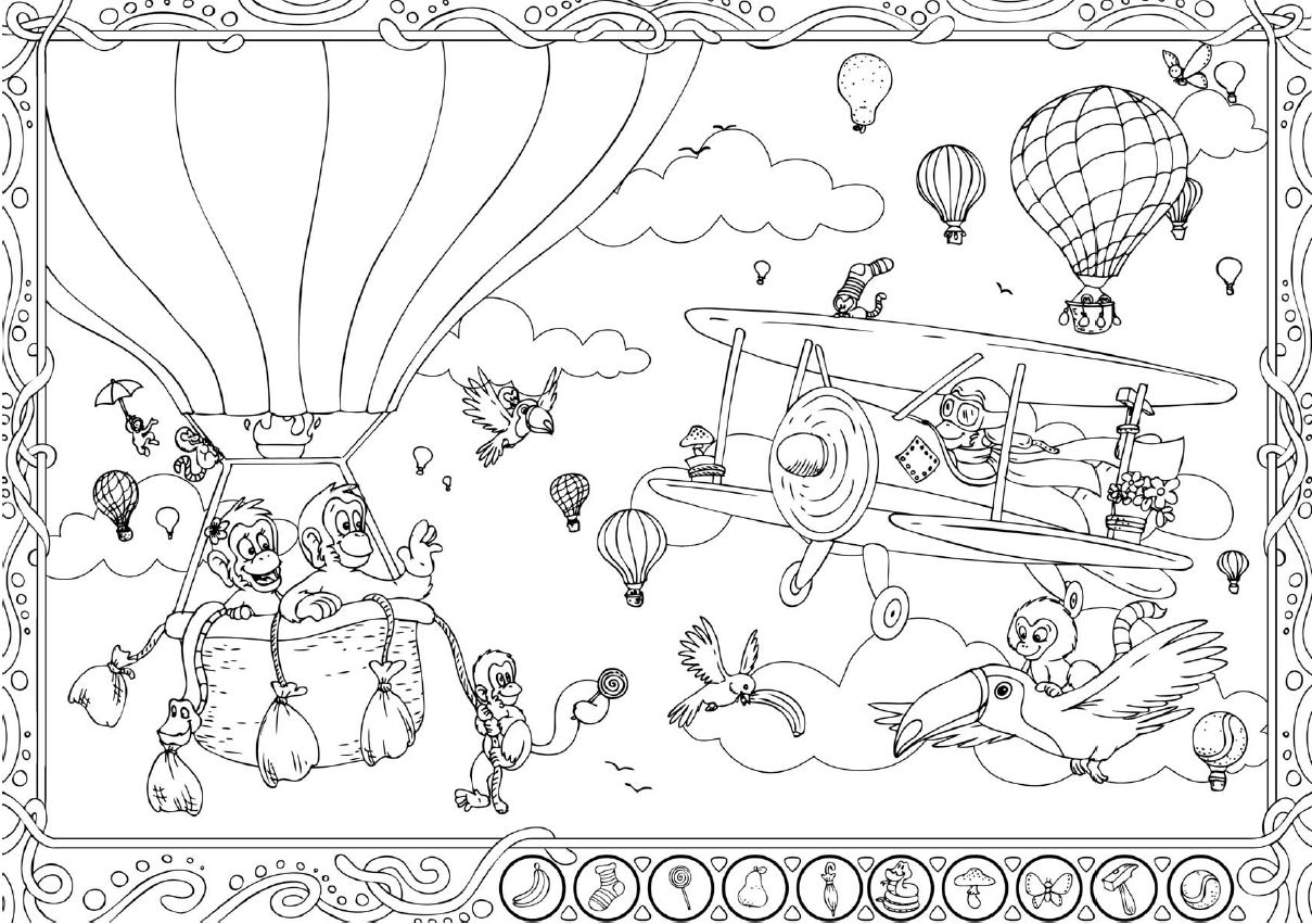 Affenstarke Ausmalbilder: Spaß und Kreativität für Groß und Klein!