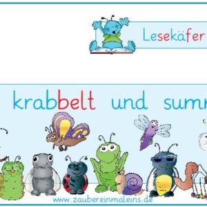 Lesekäfer: Es krabbelt und summt