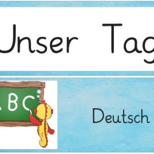 Tagestransparenz Seepferdchen