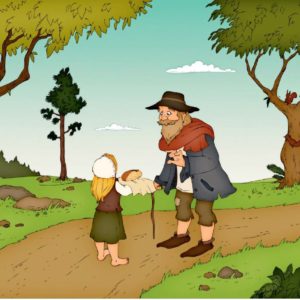 Bildserie: Sterntaler