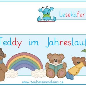 Lesekäfer: Teddy im Jahreslauf