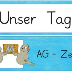 Tagestransparenz Seehunde