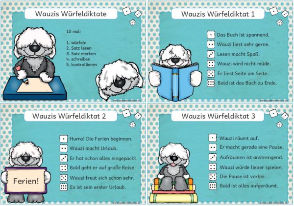 Wauzis Würfeldiktate