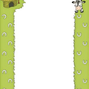 Einschulungsrahmen Zebra
