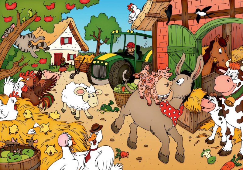 10 farbige Wimmelbilder – Zaubereinmaleins Shop