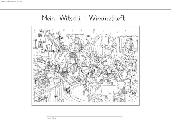Witschi Wummelspeck Wimmelheft