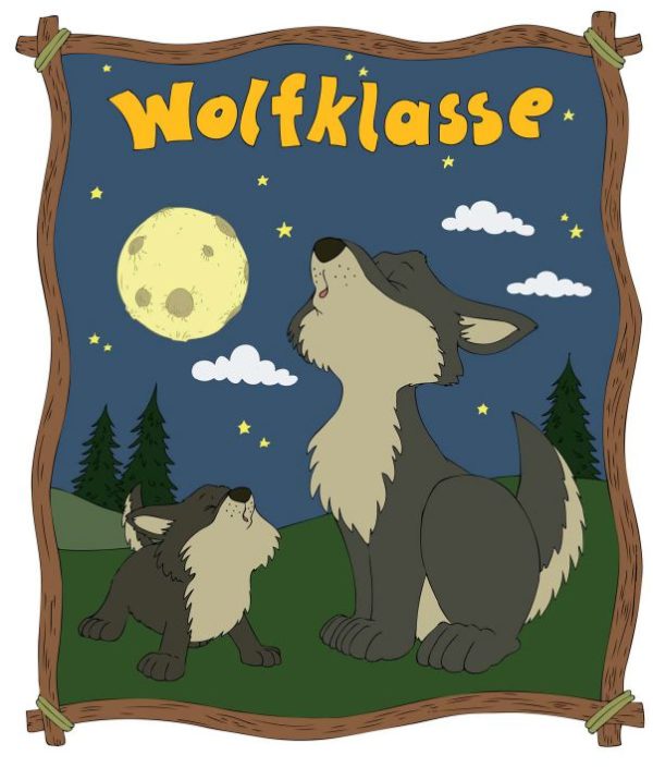 Türschild Wolfklasse