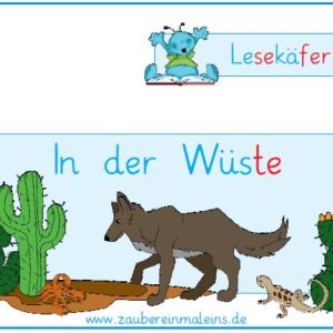 Lesekäfer: In der Wüste