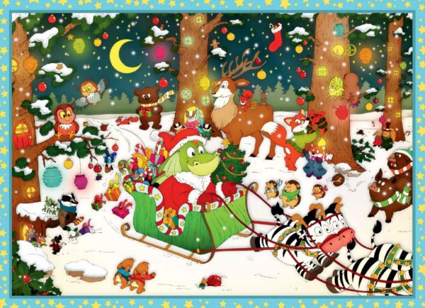 Weihnachtliches Wimmelbild Konstantin
