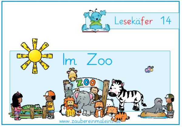 Lesekäfer: Im Zoo