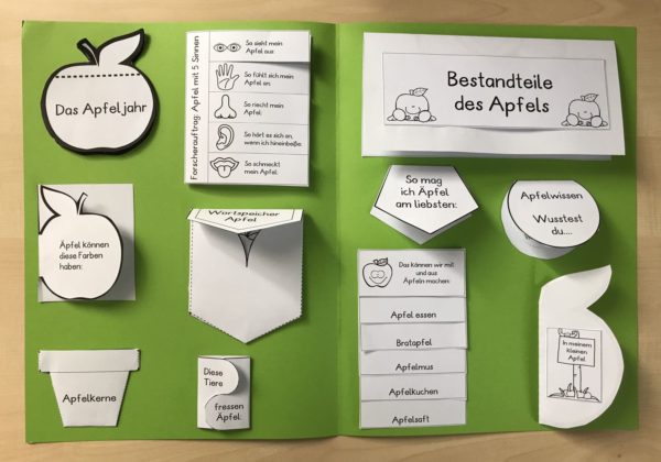 Apfel Lapbook