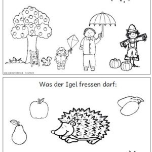 Herbst-Ausmal-Büchlein