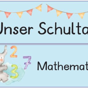 Kleine Tagestransparenz Elefanten