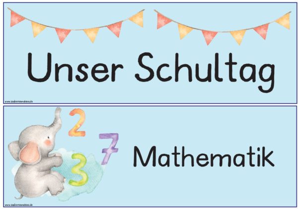 Kleine Tagestransparenz Elefanten