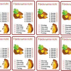 Förderkarten Igel