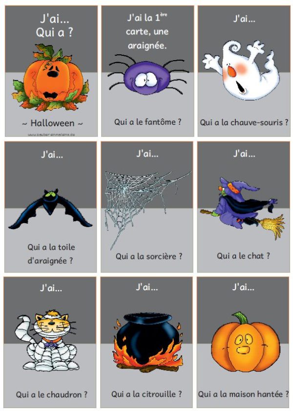 J'ai… Qui a ? -- Halloween