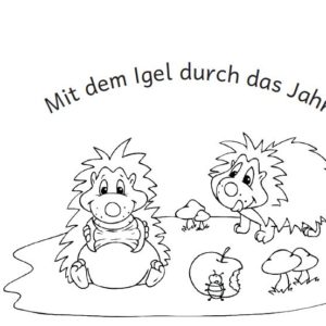 DIN A6 Leseheft: Das Igeljahr