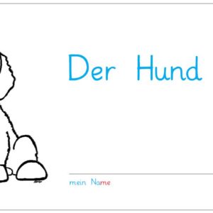 Hundebüchlein für Leseanfänger