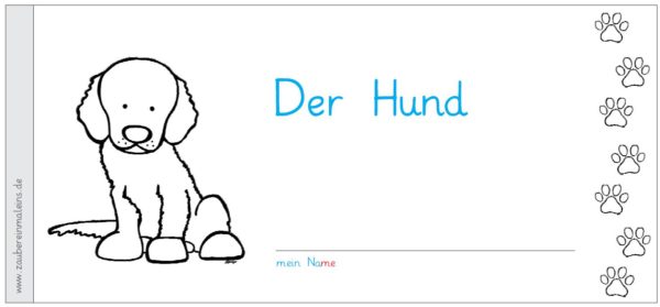 Hundebüchlein für Leseanfänger