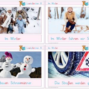 Lesekäferchen: Im Winter