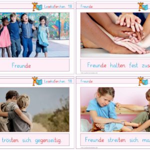 Lesekäferchen: Freunde