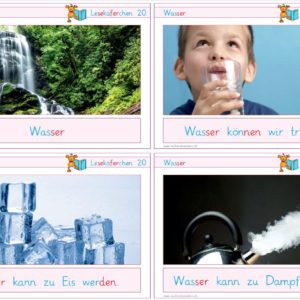 Lesekäferchen: Wasser