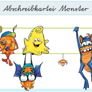Monster Abschreibkartei VA - mit Schreibheft