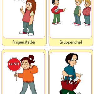 Rollenkarten kooperatives Lernen
