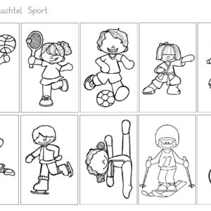 Wörterschachtel Sport