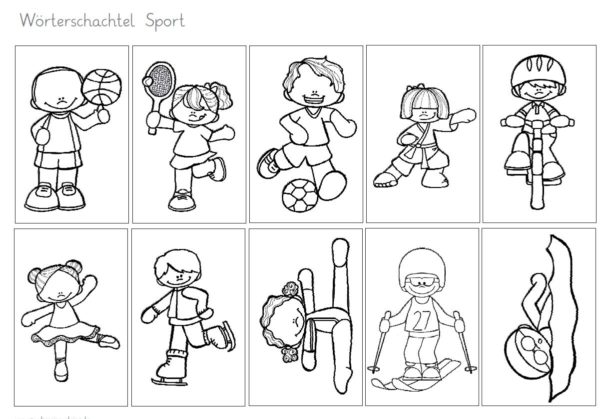 Wörterschachtel Sport