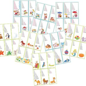 Sparpaket: Lesekarten Wörtertürme / Worttreppen