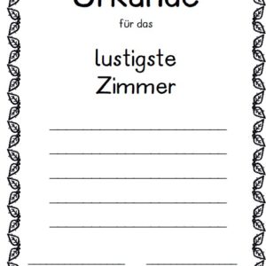 11 Urkunden für die Klassenfahrt
