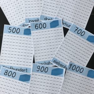 Aushänge 100 bis 1000