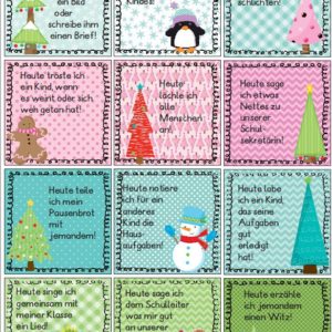 Adventskalender andersherum - Version II