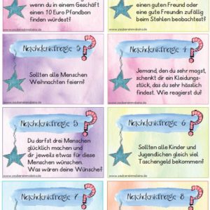 24 Nachdenkfragen - nicht nur für die Adventszeit