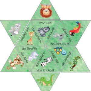 Lesestern: Wilde Tiere