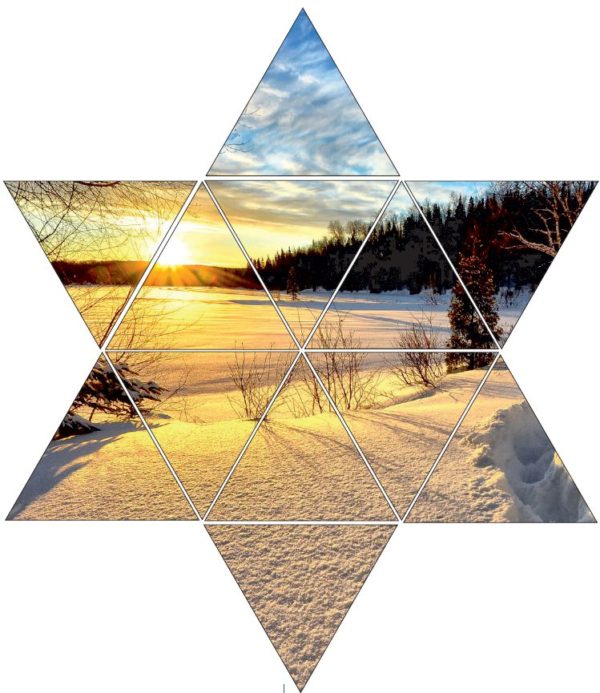 Fotolegestern Winterlandschaft