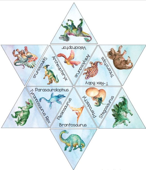 Lesestern: Dinosaurier