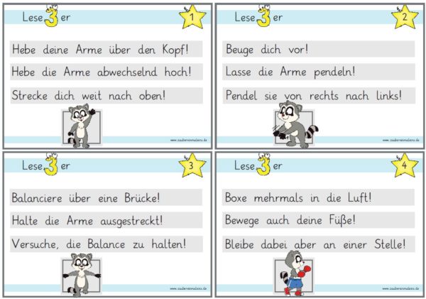 Lese3er Waschbären