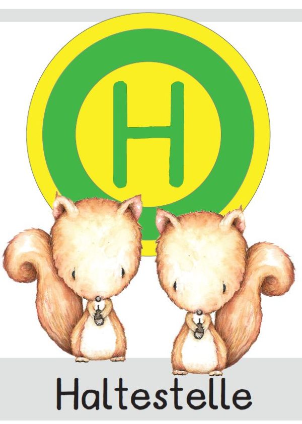 Haltestelle Eichhörnchen