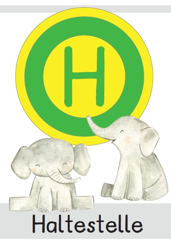 Haltestelle Elefant